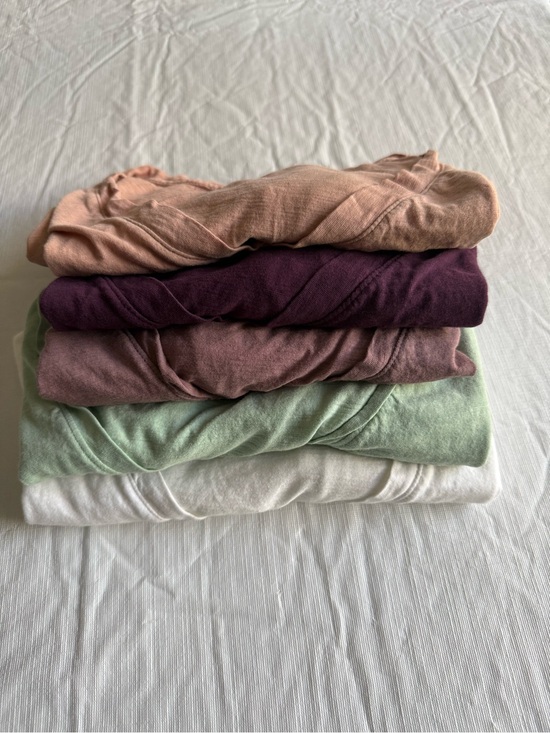 Madewell Tops - Madewell t-shirt bundle - Blush, Plum, Mauve, Sage, White